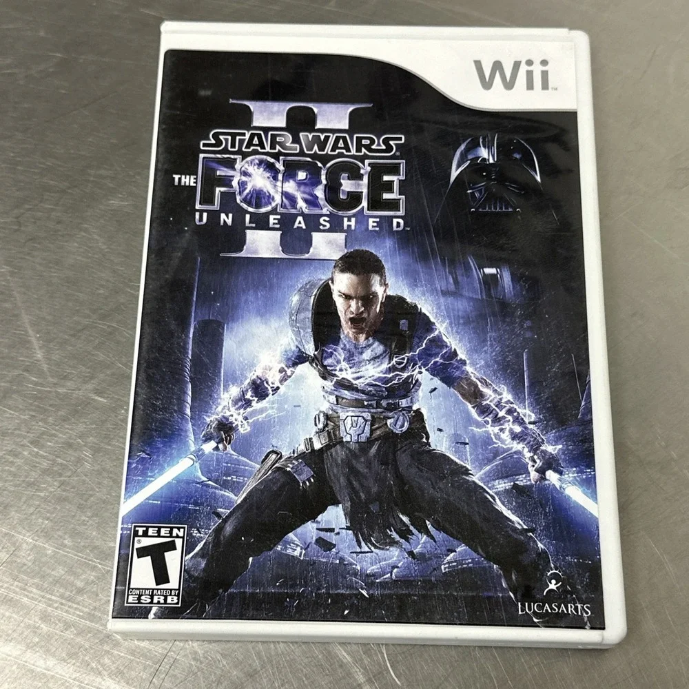 Star Wars:‎ The Force Unleashed II Nintendo Wii 2010 Case Manual